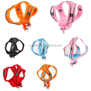 Verstelbare Metalen Gesp Custom Pvc Nylon Tactisch Harnas Met Logo Voor Honden En Katten Harnas Voor Outdoor Training - Product Image 4
