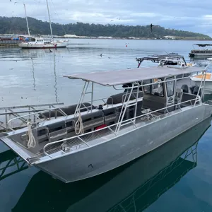 Barco de trabalho pequeno 30ft de alumínio para transporte de passageiros