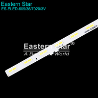 Barres/bandes de rétroéclairage LED BN96-52587A ES-ELED-609 UN43AU8000F Kit de LM41-01040A Leds Un43au8000 Un43au8000f 36leds