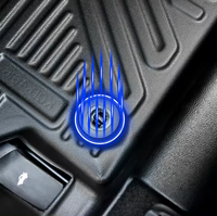 Tapis de sol de voiture hybride 5D LHD en TPE imperméable, durable, de qualité supérieure, conçu sur mesure pour toutes les saisons, pour Toyota Rav 4