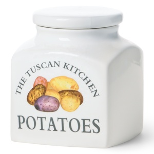 Storage Jars Factory Direct Wholesale Decorative Porcelain Kitchen Food Europe Square Things For Kitchen Graduation Ceramic