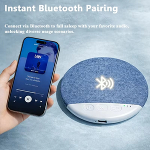 Máquina de Ruido Blanco Mini, Dispositivo Portátil de Conducción Ósea para <span class=keywords><strong>Dormir</strong></span>, Altavoz Bajo la Almohada para <span class=keywords><strong>Dormir</strong></span> con Función TF - Product Image 3