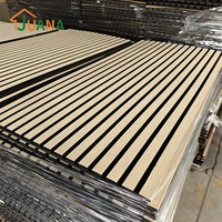 Feuille de contrôle du bruit en fibre de polyester, placage de bois technique, respirante, imperméable, sans formaldéhyde, certifiée CE, vente en gros directe usine