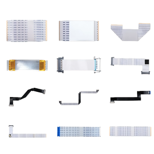 लचीले तांबे के कंडक्टर एडाप्टर कनेक्टर के साथ कस्टम फ़सी/एफपीसी फ्लैट केबल केबल केबल केबल केबल - Product Image 3