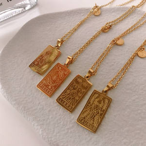 Mode Twaalf Constellatoir Sterrenbeeld Vergulde Zilveren Roestvrijstalen Ketting - Product Image 2