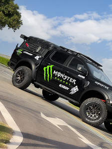 Autocollants de <span class=keywords><strong>voiture</strong></span> en vinyle personnalisés pour Ford Raptor F-150 Pickup Truck, décalcomanies, bandes de course, graphiques, décoration de carrosserie imperméable - Product Image 2