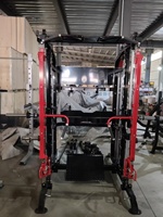 Entraîneur croisé de câble de poulie réglable de gymnastique commerciale Smith Machine équipement de gymnastique à domicile multifonctionnel support de Squat de puissance