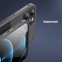 Coque Bumper Légère en Aluminium Aviation pour iPhone 13 12 11 14 15 Pro Max 15 Pro Accessoires de Cadre Métallique de Luxe