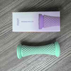 Fuß <span class=keywords><strong>massage</strong></span> gerät <span class=keywords><strong>Massage</strong></span> rolle Yoga <span class=keywords><strong>Massage</strong></span> ball Plantar Faszien rolle Muskel entspannung Pflege Kunststoff Manueller Fuß - Product Image 2