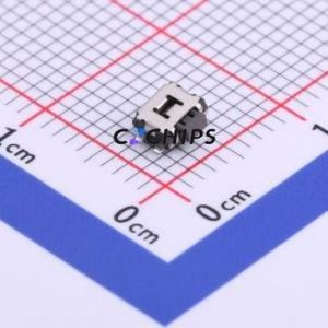 ST-1186BE Tactile Switch SMD Switch Single Pole Single Throw Rectangle Button 2.4N Horizontal Mount - Product Image 1