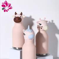Venta al por mayor de dibujos animados LOGO silicona termo taza vaso tapas de repuesto a prueba de derrames tapas resistentes a salpicaduras para taza
