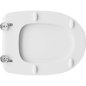 Tapa de inodoro cuadrada moderna para bidés electrónicos Azzurra Vaso Pratica de liberación rápida, material PP y urea, aplicación UF - Product Image 2