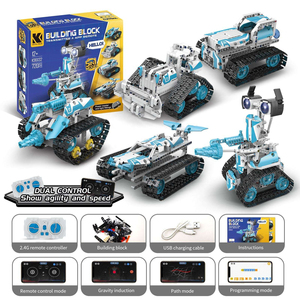 720 pezzo APP per il controllo remoto che programmano mattoncini <span class=keywords><strong>Robot</strong></span> giocattolo 5 in 1 Rc auto - Product Image 4