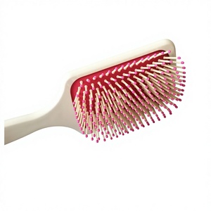 Cepillo Desenredante <span class=keywords><strong>para</strong></span> Cabello con Logotipo Personalizado, Cepillo de Masaje <span class=keywords><strong>para</strong></span> Cabello, <span class=keywords><strong>para</strong></span> Mujeres, Color Rosa, Cepillo de Cabello de Lujo - Product Image 2