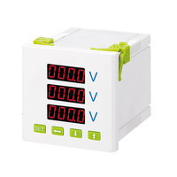 Panel Meter Digital Tegangan Tinggi Gasim Ammeter Voltmeter AC 5A-50A 80*80mm DC 5A-30A 0-5000V