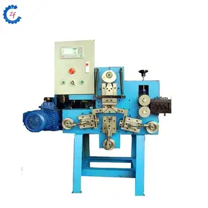 Metal Ring Machine Square Triangular Buckle Shape Customized Iron Wire Forming Leaf Spring Bending Machine
