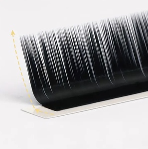 Premium Matte Dark Black Soft Cashmere Individual Lash Extensions Classic Private Label Eyelash Vendors - Product Image 5