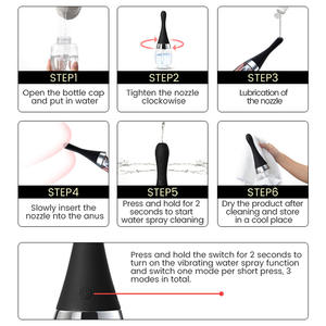 <span class=keywords><strong>Anal</strong></span> Sex Toys Cleaner Rectal Enemator Seringue à lavement <span class=keywords><strong>Stream</strong></span> Douche Colon System Purifier - Product Image 5