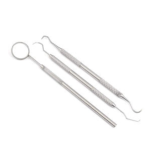 Custom logo Stainless steel <b>dental</b> scaler pick teeth <b>cleaning</b> instrument manual oral care <b>tool</b> <b>dental</b> scaler plaque <b>cleaning</b> kit - Product Image 4