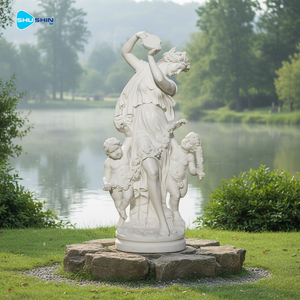 Escultura de Retrato Femenino para Parque al Aire Libre, Fuente de Jardín, Estatuas de Jardín de Tamaño Real, Estatuas Grandes de <span class=keywords><strong>Venus</strong></span> y Cupido de Mármol <span class=keywords><strong>en</strong></span> Venta - Product Image 6