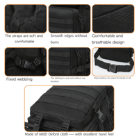 Sac à dos tactique grande capacité, système MOLLE, fermeture éclair, imperméable, léger, pour la randonnée, la chasse, possibilité de personnalisation en gros