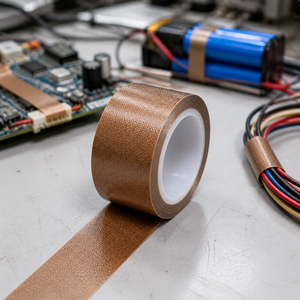 <span class=keywords><strong>Cinta</strong></span> Adhesiva de Silicona Resistente al Calor de PTFE, Aislamiento Eléctrico Anticorrosión, <span class=keywords><strong>Cinta</strong></span> de Alta Temperatura de Grado Industrial - Product Image 1