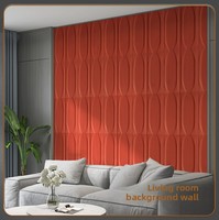Revêtement mural décoratif 3D en pierre de culture PU imperméable, style brique de yacht, pour salon moderne, hôtel, villa, hôpital, tendance et populaire