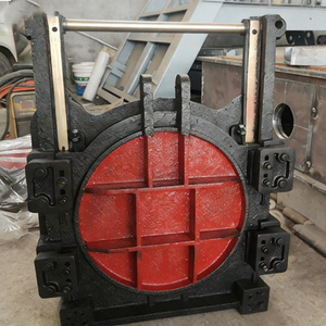 Two-Way <strong>Water</strong> Stop Circular Cast <strong>Iron</strong> Gate with Gearbox Core Reverse Osmosis 800W Power 30kg Weight Customized 1 Year Warranty - Product Image 2
