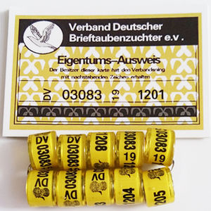 Hoge Kwaliteit Dv Postduif Ringen Nieuwe Model Duif <span class=keywords><strong>Ring</strong></span> - Product Image 3