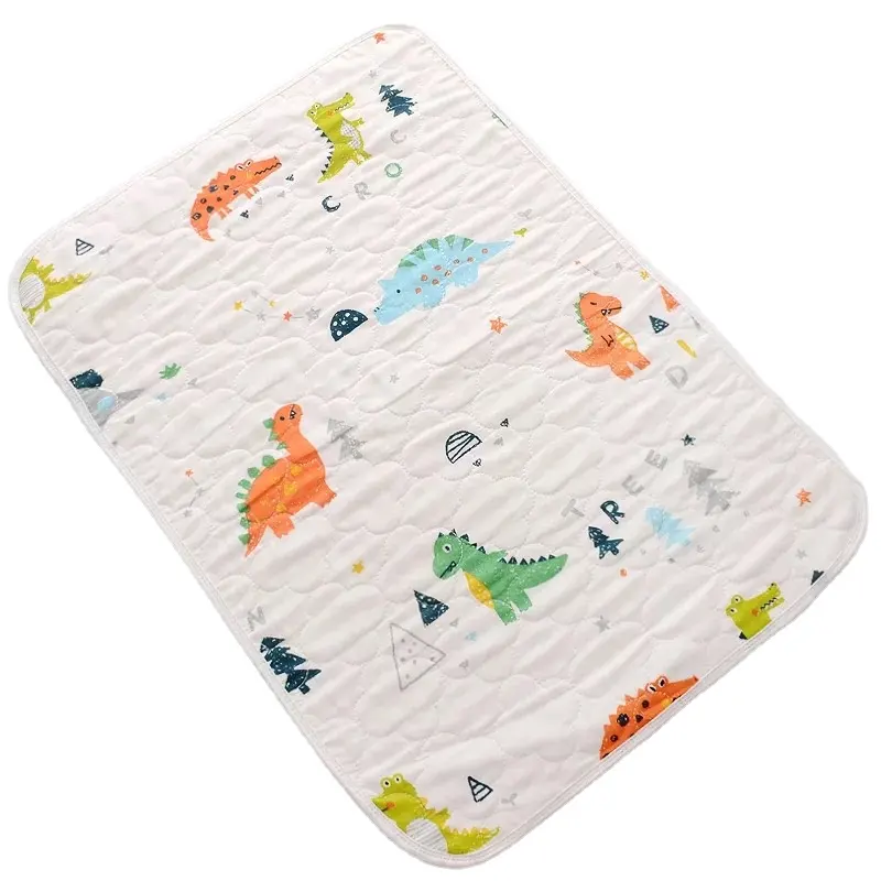 Comfortabele Waterdichte Draagbare Urine Mat Baby Herbruikbare Luier Veranderende Pad Voor Thuis En Reizen