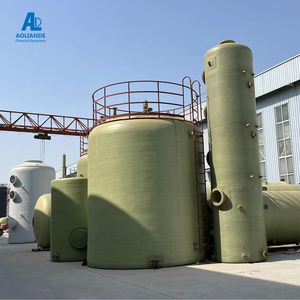 Réservoir de stockage d'eau en fibre de verre anti-corrosion FRP GRP à <span class=keywords><strong>prix</strong></span> compétitif, machines de traitement de l'eau HCL - Product Image 5