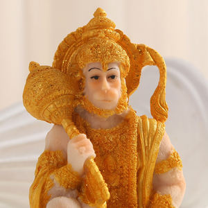 風水像レジンヒンドゥーモンキー神像ハヌマーン彫刻東南アジア仏置物タイ寺院飾り - Product Image 3