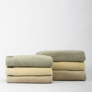 Juego de Toallas de Algodón Lord Soft Zero Twist, 2 Piezas, para Cara y Baño, Textura Suave, Alta Absorbencia, para Hogar y Hotel - Product Image 1