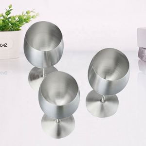 Flûte à champagne élégante à simple paroi en acier inoxydable 304 de qualité supérieure pour restaurants, KTV et cadeaux promotionnels - Product Image 3