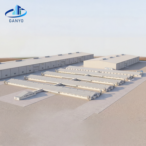 Estructuras de Acero para Granjas Avícolas en China, Naves Avícolas para Producción de Carne, Construcción de Granjas de Pollos - Product Image 5