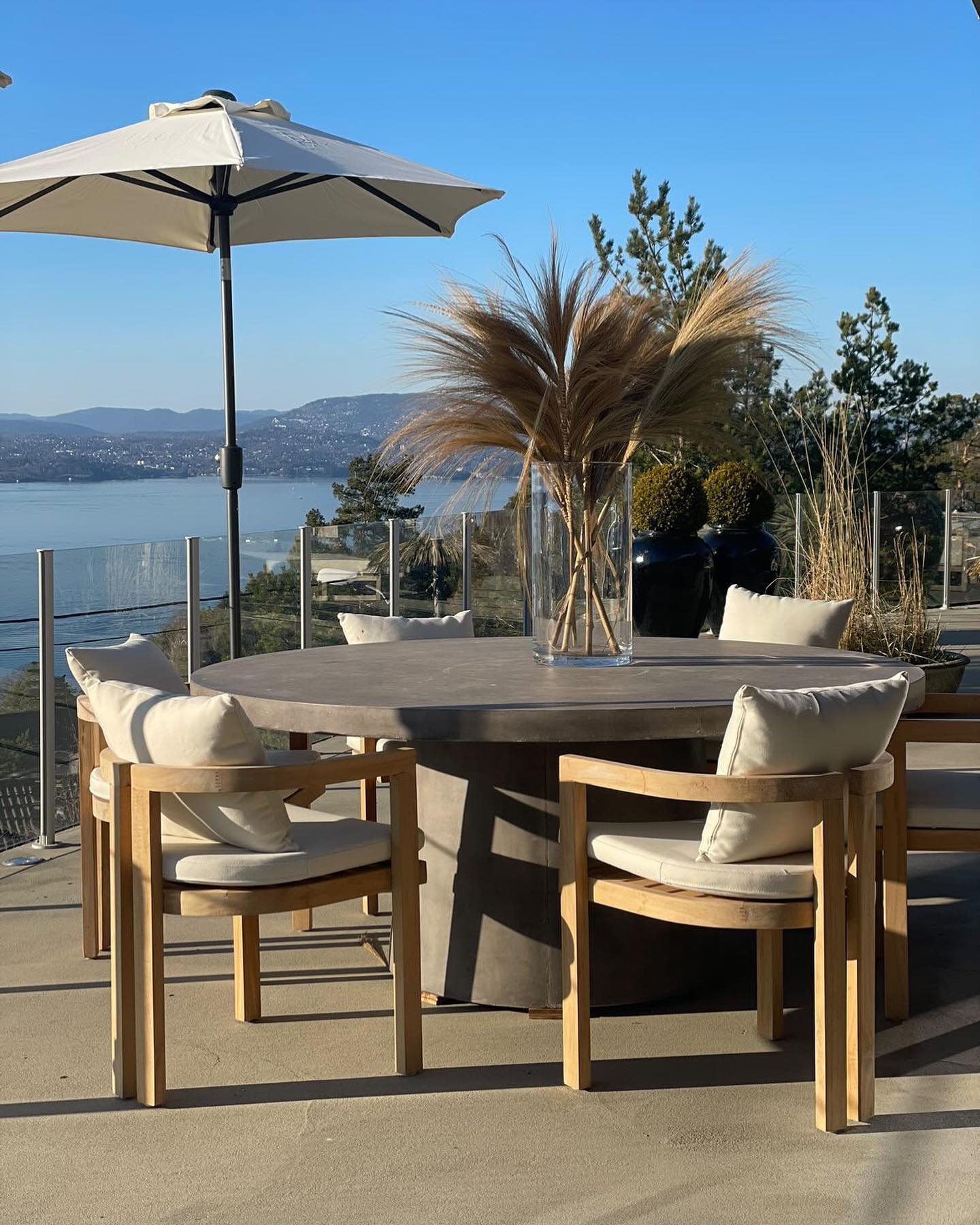 Modern Design Teak Wood Table and Chair Set Solid Teak Outdoor Dining set