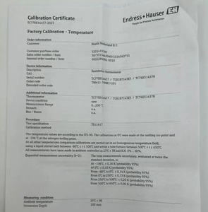 ลดราคา Endress+Hausers ITHERM ModuLine TM411 เทอร์โมมิเตอร์แบบโมดูลาร์เพื่อสุขอนามัย ของแท้ 4-20 MA/IO-Link สำหรับงานที่ต้องการความปลอดภัย - Product Image 3