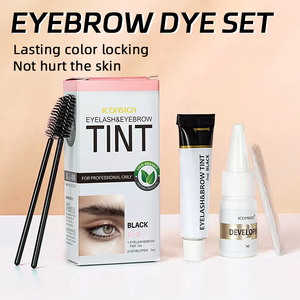 3 colores sin amoníaco Natural potenciadores de <span class=keywords><strong>cejas</strong></span> de larga duración Gel <span class=keywords><strong>tinte</strong></span> crema impermeable a prueba de manchas <span class=keywords><strong>tinte</strong></span> semipermanente para <span class=keywords><strong>cejas</strong></span> - Product Image 2