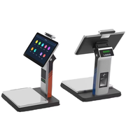 Eceran cerdas layar sentuh Pos timbangan berat produsen perangkat keras grosir timbangan Register uang tunai AI dengan Label Printer