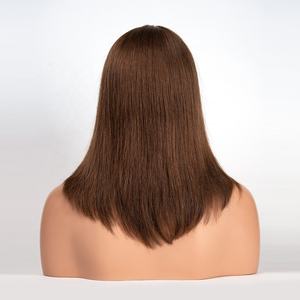 Peluca médica transpirable con cobertura total para pacientes con alopecia, base suave y ajuste seguro para uso diario. - Product Image 6