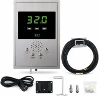 Big Size Wall Mounted Car Tyre Inflator LED Display 5-220PSI Automatic Tire Inflator for Cars Trucks Garage and Repair Shop