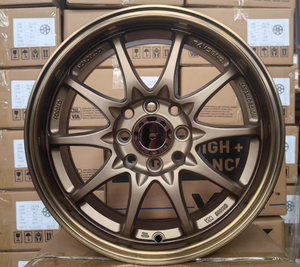 ล้อแม็กซ์ JDM สมรรถนะสูง ขนาด 15 นิ้ว รุ่น CE28 สีแดงแคนดี้ 8 ก้าน ดีไซน์คลาสสิก น้ำหนักเบาพิเศษ - Product Image 4
