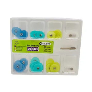 Meite medical Top BM NO 1.075 Kit dischi per lucidatura dentale da 12mm e 14mm 80 pezzi di materiale dentale