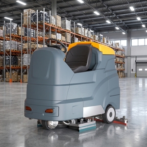 Autolaveuse autoportée K90 étanche avec moteur certifié CE, pour entrepôts et usage industriel, machine de nettoyage et séchage numérique - Product Image 4