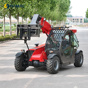 Chariot télescopique HAMAC, capacité nominale de 6000 kg, hauteur de levage maximale de 17,6 m, vitesse de levage de 35 s, moteur diesel, boîte de vitesses, moment de charge élevé - Product Image 2
