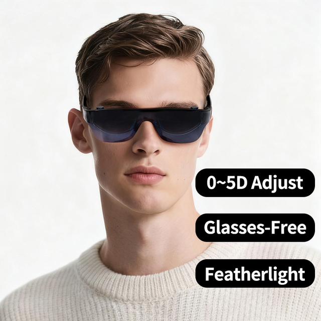 Ar Smart Projector Glasses Color Display Portable Projector Glasses High-Brightness Ar Projection for Outdoor Travel