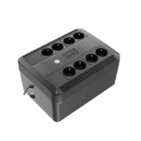HT450 450VA 240W onduleur de secours UPS pour ordinateurs de bureau prises multiples remplacement facile de la batterie 120V/220V Protection de l'alimentation