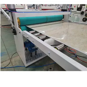 pvc sheet uv board PVC UV coating Marble sheet making machine