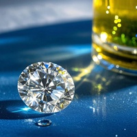 Diamante Cultivado en Laboratorio con Certificado IGI, 0.5ct, 1ct, 2ct, 3ct, Vvs, D, Corte Redondo, HPHT, Venta al Por Mayor