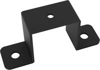 Collier de serrage pour tube carré, attaches de fixation pour poteaux, support de fixation en métal en forme de U, collier de serrage pour tube carré